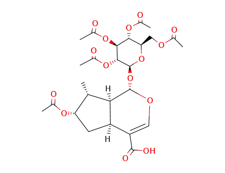 loganic acid pentaacetate