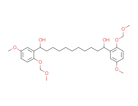 Molecular Structure of 200863-77-0 (1,11-Bis-(5-methoxy-2-methoxymethoxy-phenyl)-undecane-1,11-diol)