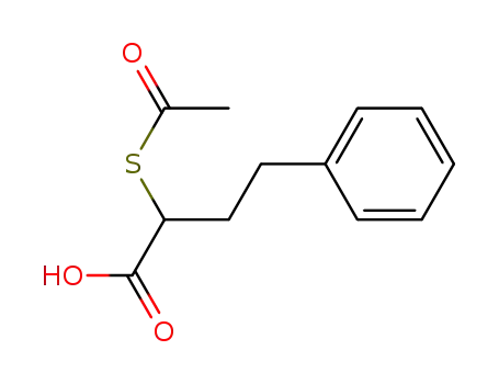 2-Acetylsulfanyl-4-phenyl-butyric acid