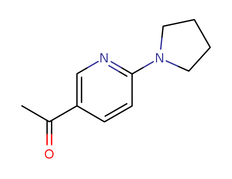 1-(6-(pyrrolidin-1-yl)pyridin-3-yl)ethanone