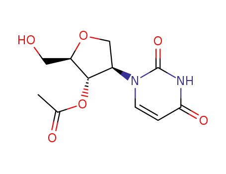 Acetic acid (2R,3S,4R)-4-(2,4-dioxo-3,4-dihydro-2H-pyrimidin-1-yl)-2-hydroxymethyl-tetrahydro-furan-3-yl ester
