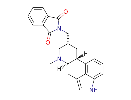 Molecular Structure of 160730-51-8 (2-{[(8beta,10xi)-6-methylergolin-8-yl]methyl}-1H-isoindole-1,3(2H)-dione)