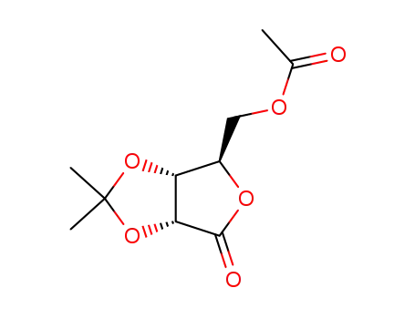 Molecular Structure of 32257-17-3 (5-Acetyl-2,3-O-isopropyliden-D-ribonolactone)