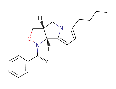 (αR,,3aR,8bR)-1-(α-phenylethyl)-6-butyl-1,3a,4,8b-tetrahydro-3H-isoxazolo[3,4-a]pyrrolizine