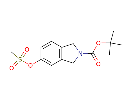 tert-butyl 5-(methylsulfonyloxy)isoindoline-2-carboxylate