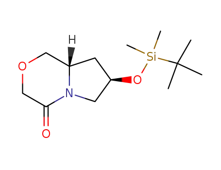 (6S,8R)-8-t-butyldimethylsilyloxy-2-oxo-1-aza-4-oxabicyclo[4.3.0]nonane