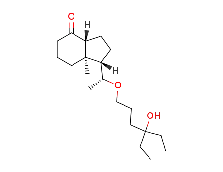 (20R)-De-A,B-24,26,27-trihomo-25-hydroxy-22-oxacholestane-8-one