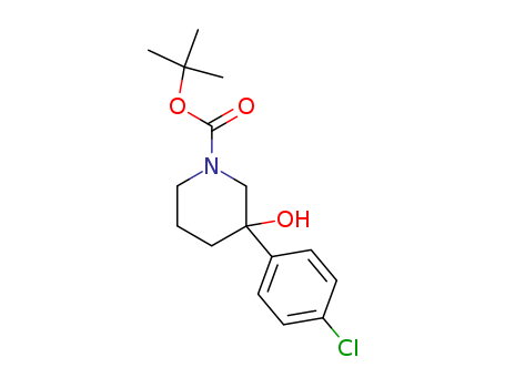 1-BOC-3-(4-CHLOROPHENYL)-3-HYDROXYPIPERIDINE
