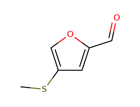 2-푸란카복스알데하이드, 4-(메틸티오)-(9CI)