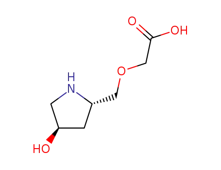(2S,4R)-2-carboxymethyloxymethyl-4-hydroxypyrrolidine