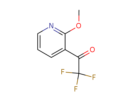 Ethanone, 2,2,2-trifluoro-1-(2-methoxy-3-pyridinyl)- (9CI)