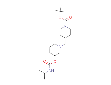 1-Boc-4- (3- 이소 프로필 카르 바 모일 옥시 피 페리 딘 -1- 일 메틸) 피 페리 딘