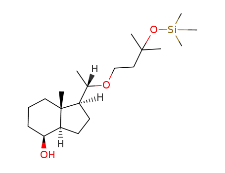(1S,3aR,4S,7aS)-4-hydroxy-1-[(S)-1-(3-methyl-3-trimethylsilyloxybutyloxy)ethyl]-7a-methyloctahydro-1H-indene