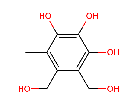 1,2,3-BENZENETRIOL,4,5-BIS(HYDROXYMETHYL)-6-METHYL-CAS