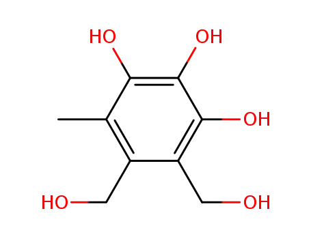 1,2,3-Benzenetriol, 4,5-bis(hydroxymethyl)-6-methyl- (9CI)