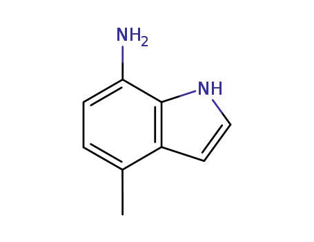 1H- 인돌 -7- 아민, 4- 메틸-(9CI)