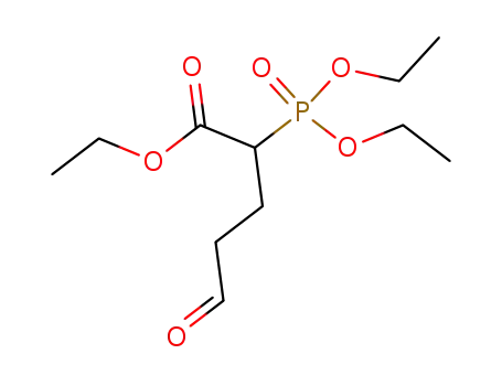 ethyl 2-(diethoxyphosphoryl)-5-oxopentanoate