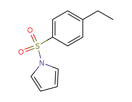 Molecular Structure of 891392-78-2 (1-(4-Ethyl-benzenesulfonyl)-1H-pyrrole)