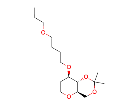 (4aR,8R,8aS)-8-(4-Allyloxy-butoxy)-2,2-dimethyl-hexahydro-pyrano[3,2-d][1,3]dioxine