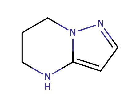 Molecular Structure of 126352-69-0 (4,5,6,7-TETRAHYDROPYRAZOLO[1,5-A]PYRIMIDINE)