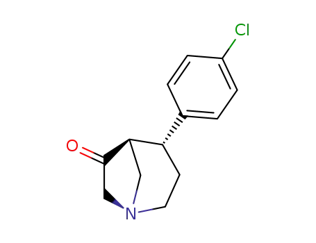 (1R,4R,5S)-4-(4-Chloro-phenyl)-1-aza-bicyclo[3.2.1]octan-6-one