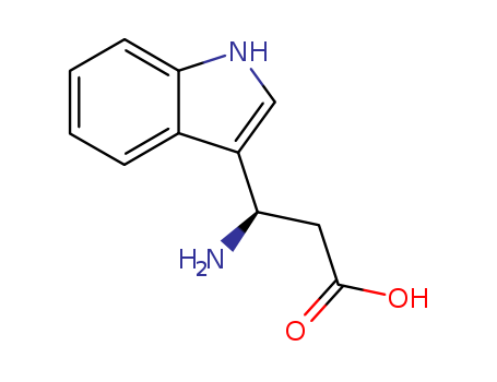 1H-Indole-3-propanoic acid, b-amino-, (bR)-