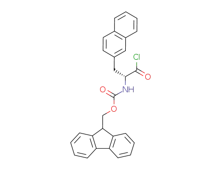 Carbamic acid, [2-chloro-1-(2-naphthalenylmethyl)-2-oxoethyl]-,
9H-fluoren-9-ylmethyl ester, (R)-