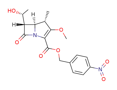 (4S,5R,6S)-6-((R)-1-Hydroxy-ethyl)-3-methoxy-4-methyl-7-oxo-1-aza-bicyclo[3.2.0]hept-2-ene-2-carboxylic acid 4-nitro-benzyl ester