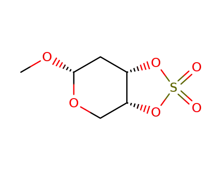 (3aR,6S,7aS)-6-Methoxy-tetrahydro-[1,3,2]dioxathiolo[4,5-c]pyran 2,2-dioxide