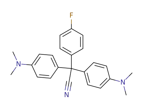 bis(4',4''-N,N-dimethylaminophenyl)-4-fluorophenyl acetonitrile
