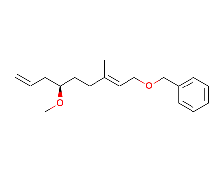 (4R,7E)-9-benzyloxy-4-methoxy-7-methyl-1,7-nonadiene