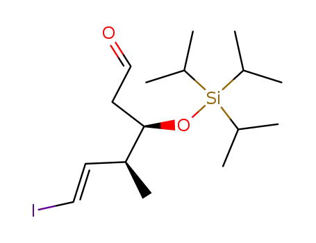 (E)-(3R,4S)-6-Iodo-4-methyl-3-triisopropylsilanyloxy-hex-5-enal