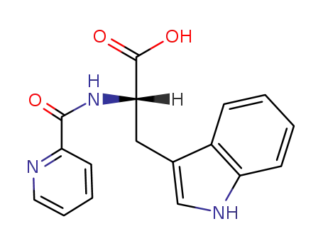3-(1H-indol-3-yl)-2-(picolinamido)propanoic acid