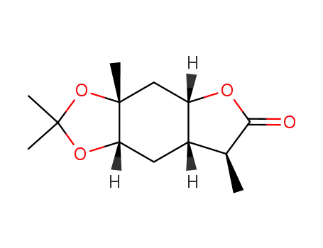 (3aR,4aS,7S,7aS,8aS)-2,2,3a,7-Tetramethyl-hexahydro-furo[2',3':4,5]benzo[1,2-d][1,3]dioxol-6-one