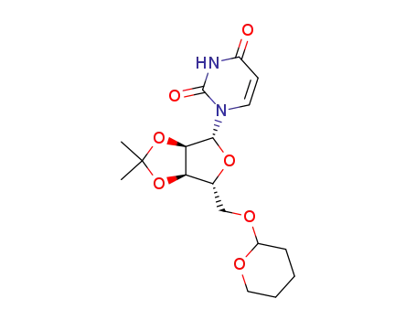 Uridine, 2',3'-O-(1-methylethylidene)-5'-O-(tetrahydro-2H-pyran-2-yl)-