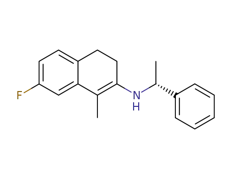 (7-Fluoro-1-methyl-3,4-dihydro-naphthalen-2-yl)-((R)-1-phenyl-ethyl)-amine