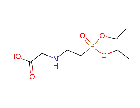 Molecular Structure of 210306-41-5 (N-(2-diethylphosphonylethyl)glycine)