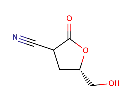 (S)-5-Hydroxymethyl-2-oxo-tetrahydro-furan-3-carbonitrile