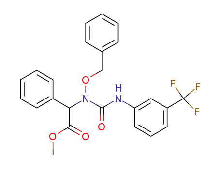 C<sub>24</sub>H<sub>21</sub>F<sub>3</sub>N<sub>2</sub>O<sub>4</sub>