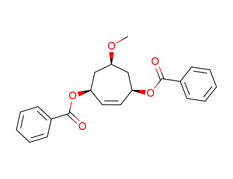 r-3,c-7-dibenzoyloxy-c-5-methoxycycloheptene