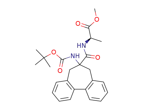 Molecular Structure of 750645-26-2 (Boc-Bip-(S)-Ala-OMe)