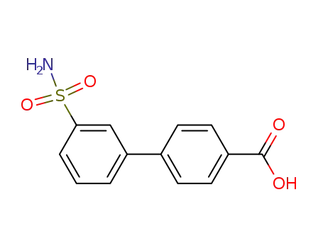 Molecular Structure of 370864-81-6 (4-(3-Aminosulfonylphenyl)benozoic acid)