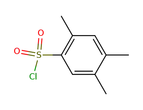 Molecular Structure of 92890-80-7 (2,4,5-trimethylbenzenesulfonyl chloride(SALTDATA: FREE))