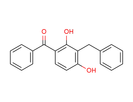 3-benzyl-2,4-dihydroxy-benzophenone