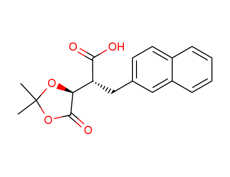 (R)-2-((S)-2,2-diMethyl-5-oxo-1,3-dioxolan-4-yl)-3-(naphthalen-2-yl)propanoic acid