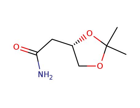 1,3-Dioxolane-4-acetamide,2,2-dimethyl-, (4S)-