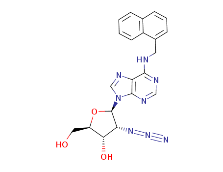 2'-azido-2'-deoxy-N-(1-naphthalenylmethyl)-Adenosine