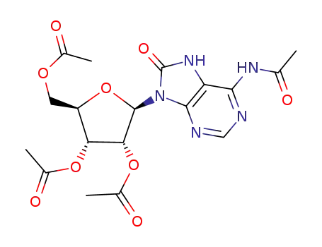 N-acetyl-8-oxo-7,8-dihydroadenosine-,2’,3’,5’-triacetate