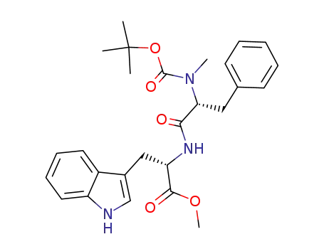 L-Tryptophan,
N-[N-[(1,1-dimethylethoxy)carbonyl]-N-methyl-D-phenylalanyl]-, methyl
ester