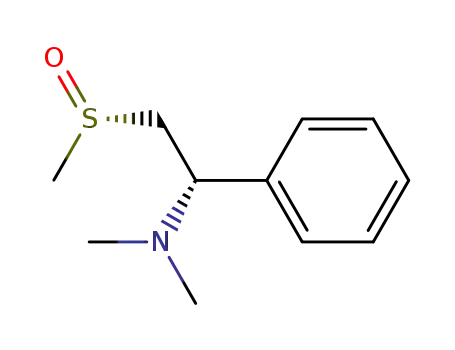 α-N,N-dimethyl-1-phenyl-2-methylsulfinylethylamine